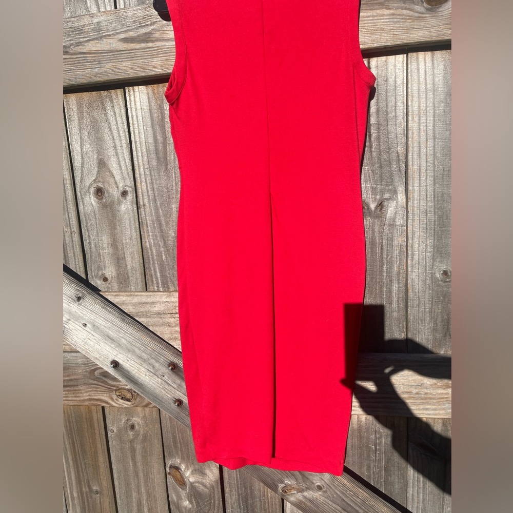 Escada Red Midi Dress - Picture 15 of 16
